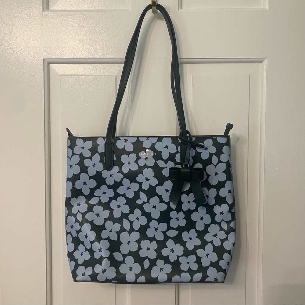 Kate Spade Brynn Graphic Blooms Tote
